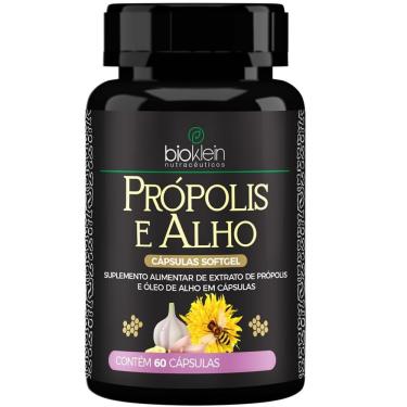 Imagem de PROPOLIS E ALHO (Extrato de Propolis + Oleo de Alho) 400mg 60 CAPSULAS BIOKLEIN