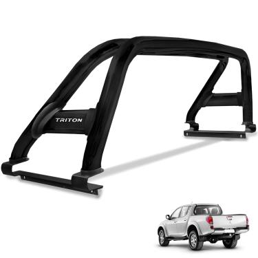 Imagem de Santo Antonio L200 Triton 2008 a 2018 Duplo Preto Sem Barra