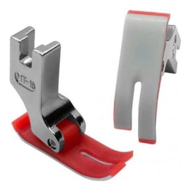 Imagem de Calcador Pezinho Sapatilha Deslizante Teflon Reta Industrial