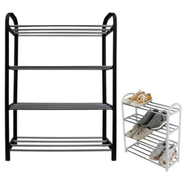 Imagem de Ideal Organizador Compacta Sapateira Multiuso Moderna 4 Andares - KAPB