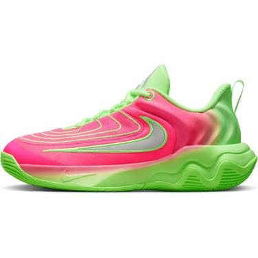 Imagem de Giannis Immortality 4 Tênis de basquete infantil grande (FZ6734-304, Lime Blast/Hyper Pink/Iron Grey), Lime Blast/Hyper Pink/Iron Grey, 21 BR