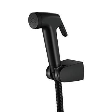 Imagem de Pulverizador de bidê portátil para vaso sanitário pulverizador de fraldas ABS portátil montado na parede pano lavagem de fraldas conjunto de pulverizador de chuveiro com um único acessório de bidê