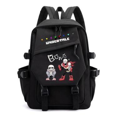 Imagem de Mochila Undertales Sans Papyrus Sans Cartoon Kids School