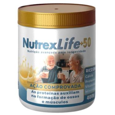 Imagem de Complemento Alimentar Nutrex Senior Sabor Baunilha - Integral 400g, Ba