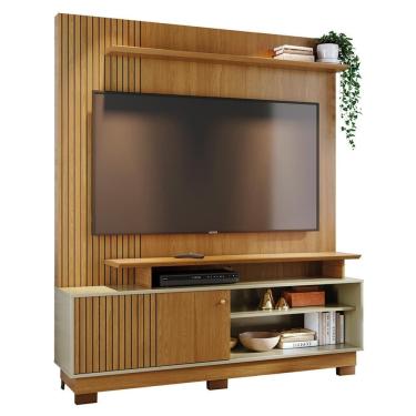 Imagem de Estante Home Theater Ares para TV até 65” com Pés - Madetec