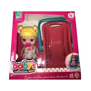 Imagem de Babys Collection Bebe Conforto - Loira - Bebe conforto rosa SUPER TOYS