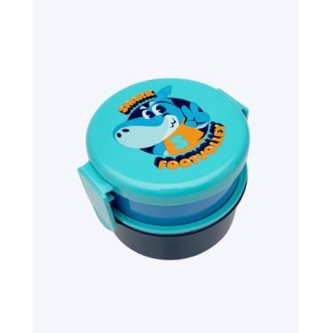 Imagem de Marmita Pequena Tubarão Futevôlei Puket 050404182, AZUL, UN