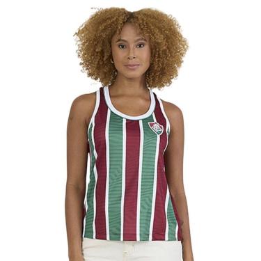 Imagem de Regata Braziline Fluminense Agora Feminina - Bordô M-Feminino