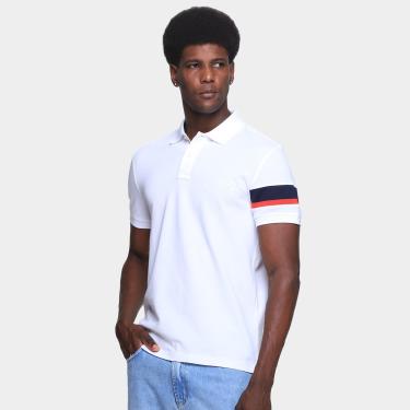 Imagem de Camisa Polo Tommy Hilfiger Rwb Masculina-Masculino
