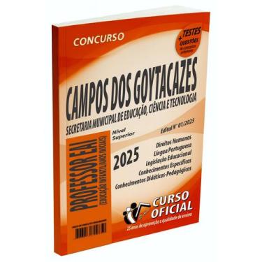 Imagem de Apostila SME Campos dos Goytacazes RJ Professor EAI Educação Infantil 