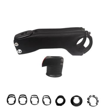 Imagem de Mesa de carbono para bicicleta -17°-10° Ângulo Mountain Bike Road Table Full Carbon 60MM-120MM Garfo 28.6mm Guidão 31.8mm(60mm matte 17 angle)