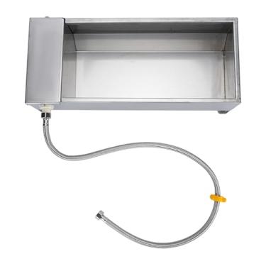 Imagem de Generic Calha de água Automática para Gado, 7,5l, Resistente à Ferrugem, Aço Inoxidável, Dispensador de Auto-enchimento para Cachorro, Cavalo, Vaca, Cabra, Quintal