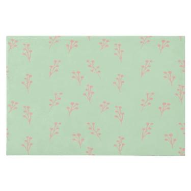 Imagem de Wassud Tapete de porta de flores 61 x 89 cm, tapete de área lavável antiderrapante com suporte de borracha, tapete macio e macio para sala de estar, quarto, entrada, entrada