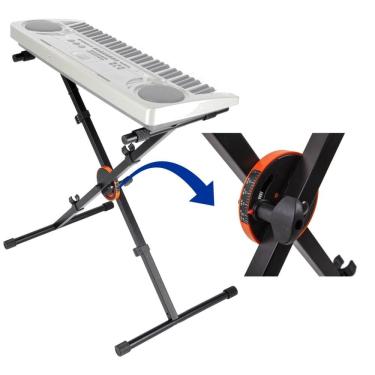 Imagem de Estante Apoio Suporte X Memória Piano Teclado Case Djs,Mixer