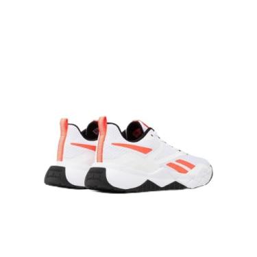 Imagem de Reebok Tênis feminino Nfx Cross Trainer, Calçado Branco/Laranja Flare/Core Black, 35