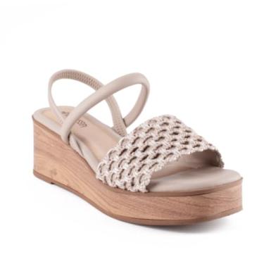Imagem de Sandália Anabela Conforto Mississipi - Cinza
