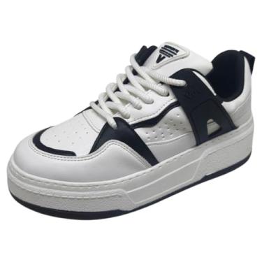 Imagem de Tênis Feminino Moderno Solado Bicolor Conforto Via Marte