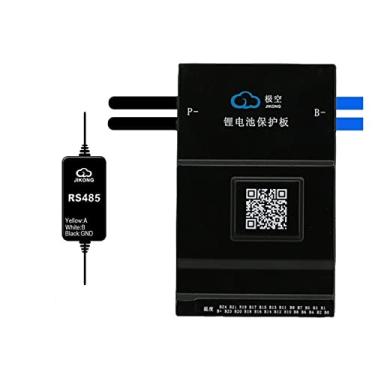 Imagem de JK Smart BMS Lifepo4 Bateria 8S 16S 17S 24S RS485 100A 0.6A 1A 2A Active Balance Li-Ion Camping Placa de Proteção de Bateria BMS Equalizador de Bateria (Tamanho: BD6A24S10P RS485)