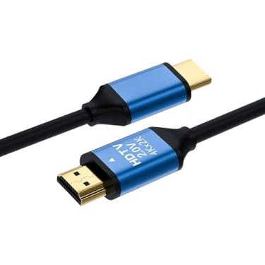 Imagem de BAIMOQI Cabo HDMI 2.0 de velocidade rápida 4K a 60 Hz para TVs UHD Monitores Laptop com conectores banhados a ouro