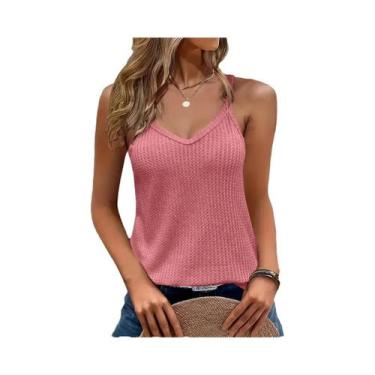 Imagem de Moda nova feminina casual e confortável estilingue de cor sólida - NON