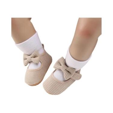 Imagem de Sapatos De Princesa Para Bebês De 0 a 1 Ano Estilo Primavera Outono Co