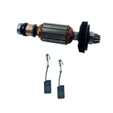 Imagem de Induzido bosch original p/ gws 850 - 220v 1604 010 b9g