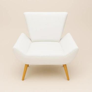 Imagem de Capa Poltrona Vegas Borboleta - Taty Capas e Confecções, branco