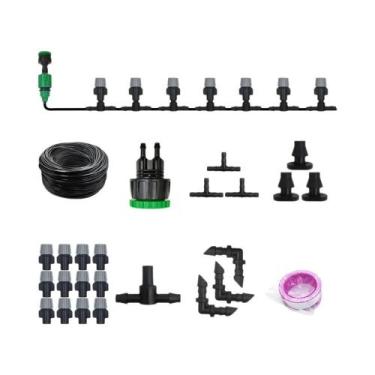 Imagem de Cabeça de Spray Automática Portátil para Mangueira de Jardim (10-20m) 