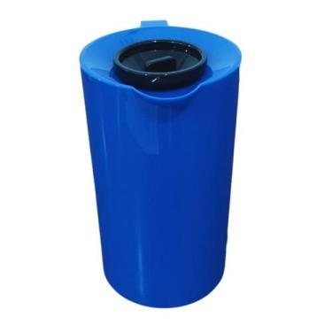 Imagem de Bule Térmico Em Plástico C/ampola Vidro Haus Azul 500ml mor, Azul