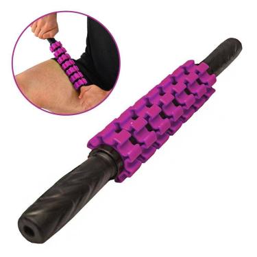 Imagem de Bastao Rolo Massagem Miofascial Musculos Relaxamento Liberaçao Pernas Braços Alivio Dores