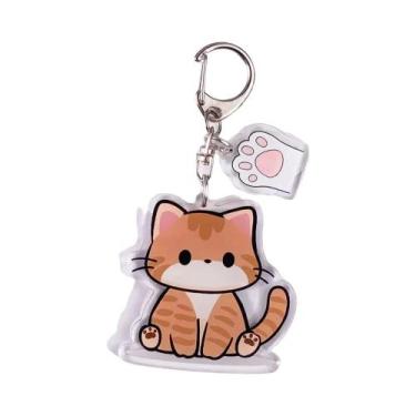 Imagem de Chaveiro De Acrílico Para Gato E Cachorro, Charme Para Bolsa, Pingente