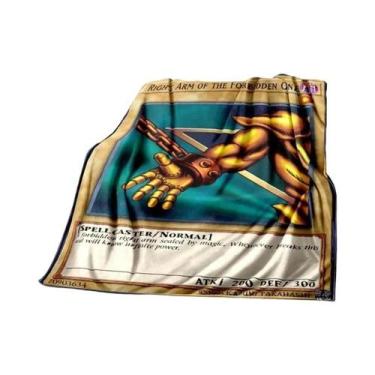 Imagem de Cobertor De Pelúcia Macio Dragão Branco Olhos Azuis Yu Gi Oh Anime Par