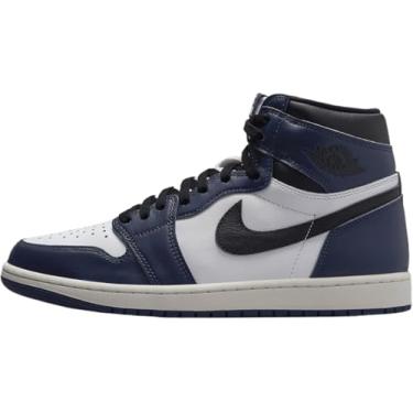Imagem de Nike Tênis masculino Air Jordan 1 Retro High OG, Azul-marinho/branco/vela/preto, 41 BR