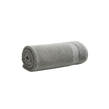 Imagem de Toalha de Rosto Ícone Camesa Nanosoft Fio Penteado 45x80cm, CINZA - R8