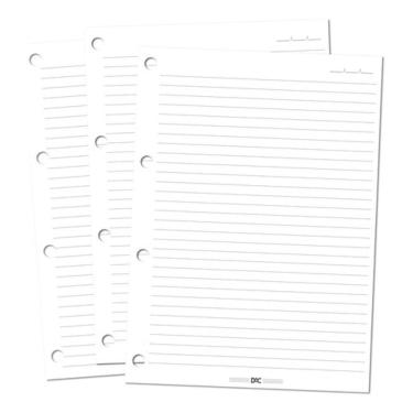 Imagem de Refil de Folhas para Fichário - Cinza - 96 Folhas - Dac