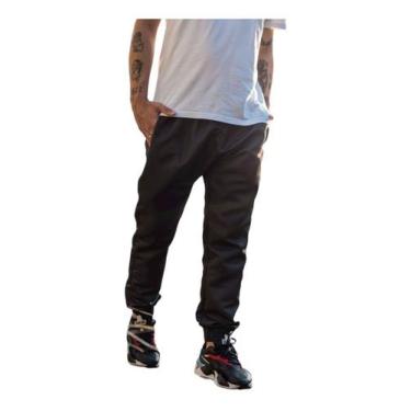 Imagem de Calça Tactel Masculina Skinny Jogger Bolsos Barata Microfibr - J94, Pr