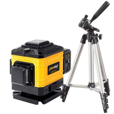 Imagem de Kit Nível a Laser Profissional 3D com Tripé 12 Linhas - Oba Oba Mix, P