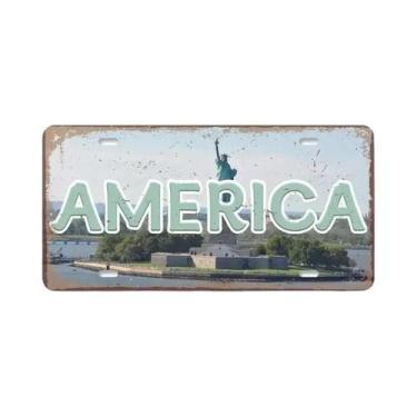 Imagem de Placas De Metal Vintage Retrô Para Decoração De Cafés, Clubes E Bares 