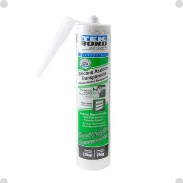 Imagem de Silicone Silicone Acético Incolor 256gr Tekbond - Tek Bond