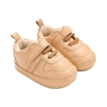 Imagem de Sapatos Antiderrapantes Brancos Para Bebês De 0 a 1 Ano, Solado De Tec