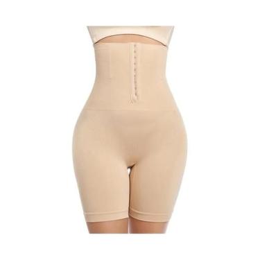 Imagem de Cinta Modeladora Feminina De Cintura Alta Para Controle Abdominal E Re