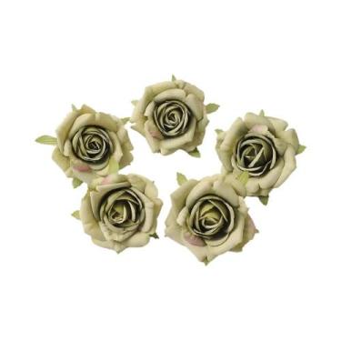 Imagem de Flor Artificial De Seda Rosa De 7cm, 510 Peças, Decoração Para Casa, C