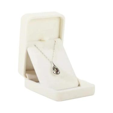 Imagem de Caixa De Joias De Veludo Bege, Suporte Para Anéis E Brincos, Container