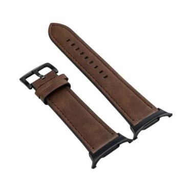 Imagem de Pulseira De Couro De 47mm Para Samsung Galaxy Watch 7 Ultra, Bracelete