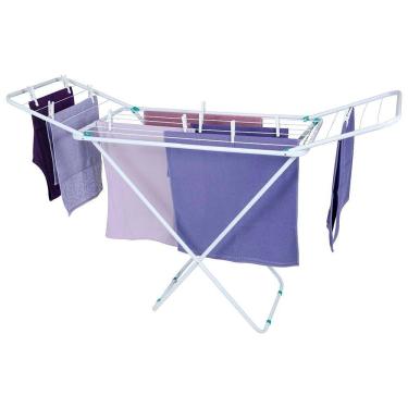 Imagem de Varal De Chão Com Abas Retrátil Slim Mor