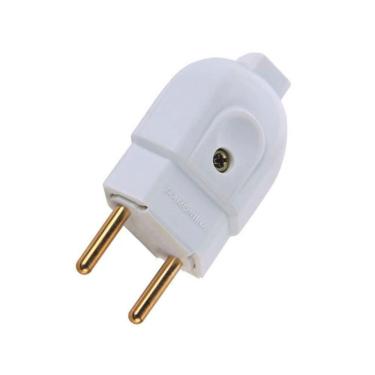 Imagem de Plugue Macho Branco 2p De 20 Ampères E 250 Volts - 57402104 - Tramontina