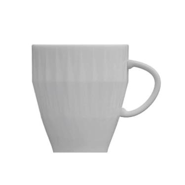 Imagem de Caneca Chá Café Branca Diamante 310ml Germer Porcelanas
