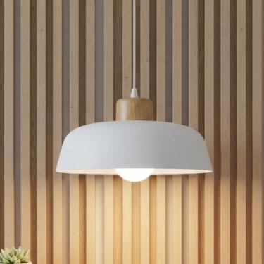 Imagem de Luminária Suporte Pendente LED Bivolt Redonda Gourmet Adaptável Ambien