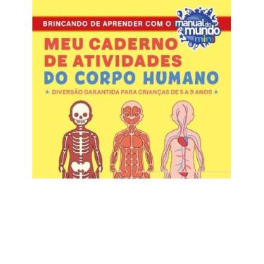 Imagem de Livro - Meu caderno de atividades do corpo humano - Sextante