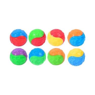 Imagem de Brinquedo Interativo Para Cães Com Som, Bola De Treinamento TPR Para L